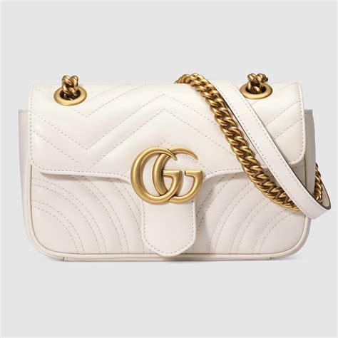 gucci white purses|Gucci purse price.